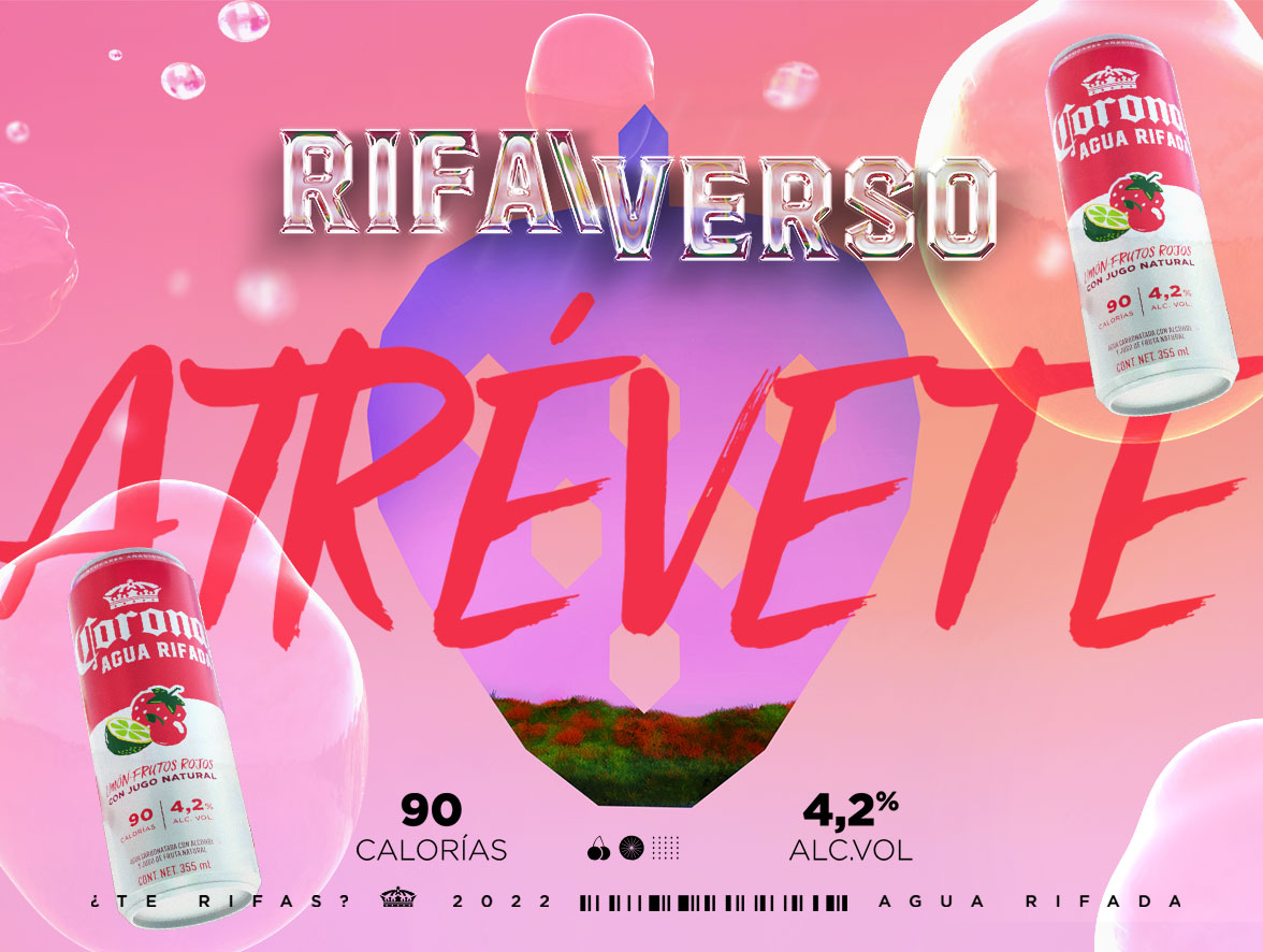 Póster — Atrévete (rosa)
